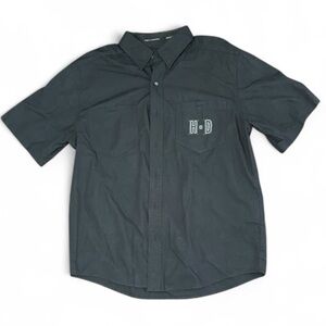 Harley-Davidson Black Button Down Shirt